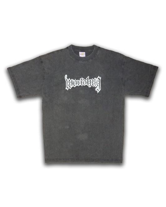 DR.GOTHIC SHIRT (white on black)