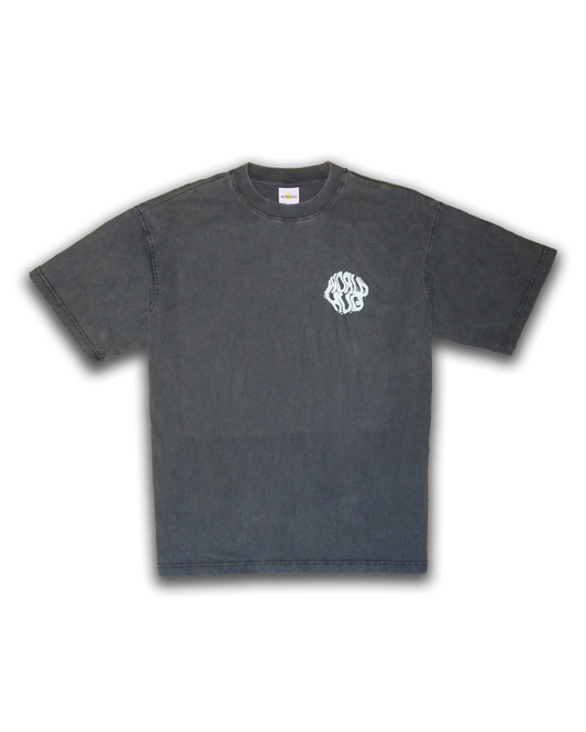 IJWTDWMF SHIRT (white on black)