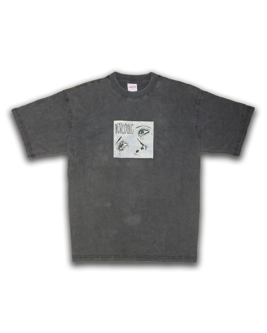 MAN.RAY.EYES SHIRT (white on black)